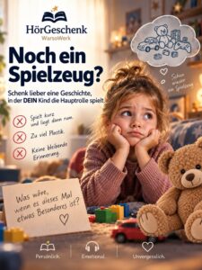 Kinder spielen mit Spielzeug, kreative Geschichten, emotional, unvergesslich.