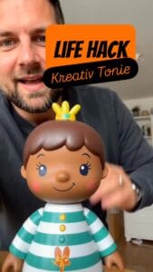 Kreativer Tonie mit Life Hack von WarsoWerk, handgefertigt und einzigartig gestaltet.