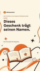 Personalisierte Kinderbuch-Geschenkidee von WarsoWerk.