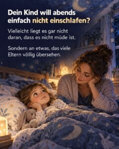 Eltern und Kind im Bett, Schlafprobleme bei Kindern, WarsoWerk Lösung.