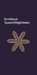 WarsoWerk Hörbuch Titel und Blüte als Symbol.